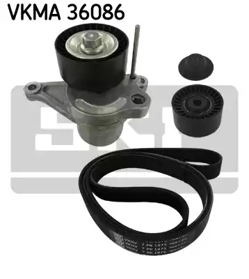 Ременный комплект SKF VKMA 36086 (VKM 36086, VKM 36087, VKMV 7PK1975)